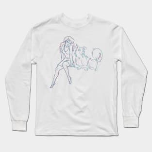 Dogmom Long Sleeve T-Shirt